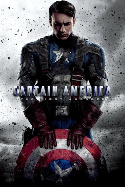 Cartel de Capitán América: El primer vengador