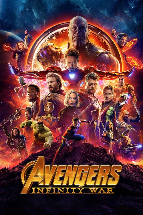 Cartel de Vengadores: Infinity War