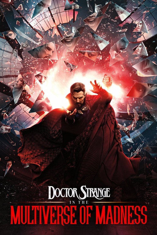 Cartel de Doctor Strange en el multiverso de la locura