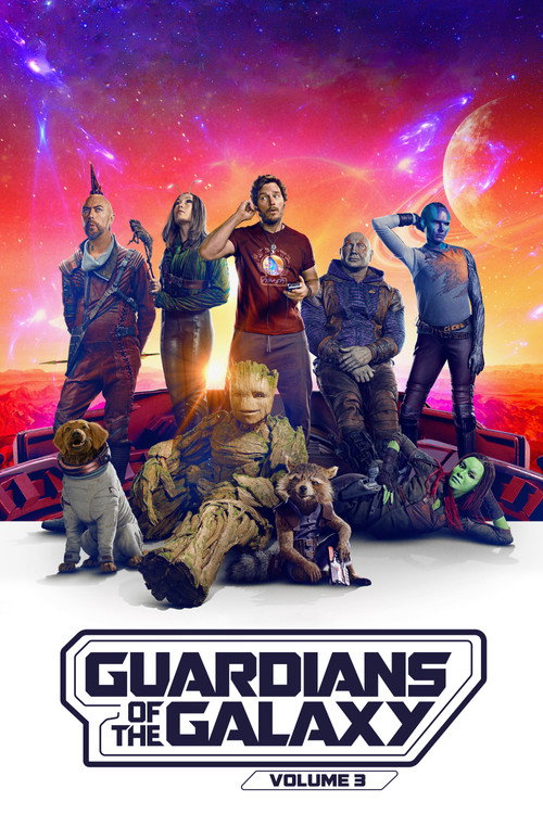 Cartel de Guardianes de la Galaxia Vol. 3