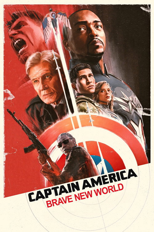 Cartel de Capitán América: Brave New World